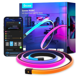 Govee - Neon LED osvetljenje za sto 3m RGBIC Wi-Fi