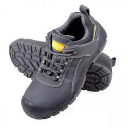 ČEVLJI NUBUCK ČRNO-RUMENI S3 SRC 41