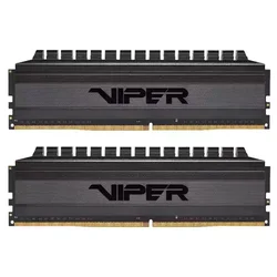 Memorija DDR4 8GB 2x4GB 3000MHz Patriot Viper 4 Blackout Series Dual Channel PVB48G300C6K