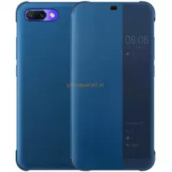 Huawei Honor preklopna torbica Smart View za Honor 10 moder z okenčkom