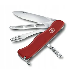 Victorinox Cheese Master 0.8313.W 111 mm žepni nož, rezilo za sir, vilice