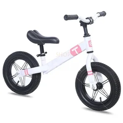 Balance BIKE 12 bicikl za decu bela/roza