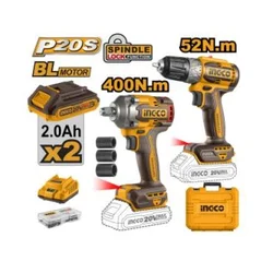 Ingco ckli20271e aku set (buš 52nm + odv 400nm) super ingco ( CKLI20271E )