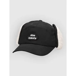 Blue Tomato Fleece Earflip Cap black and white