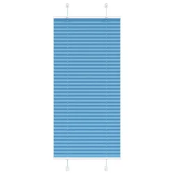 Plisirana zavjesa Plava 65x150 cm Širina tkanine 64,4 cm Poliester