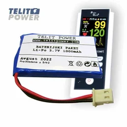 TELIT POWER Baterija Li-Po 3.7V 1000mAh za Palmcare Plus Puls Oksimetar