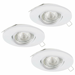 Eglo 95895 - Komplet 3x LED ugradna svetiljka PENETO 1 1xGU10-LED/3W/230V