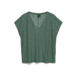 VERO MODA Majica VMTASSA  smaragd