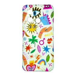 Maska za telefon SVETLECE za Xiaomi Redmi 12C DZ9/3, Bela