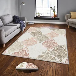 Conceptum Hypnose Tepih Eexfab1141, Pravougaoni, 80x150 cm, Krem-roze
