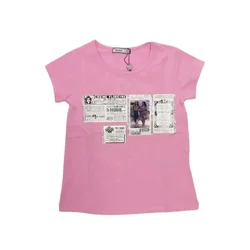 Vrabac Majica kratkih rukava za devojčice 31419, Roze