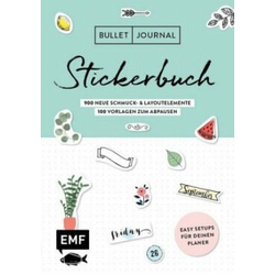 Bullet Journal - Stickerbuch Band 2: 900 neue Schmuck- und Layoutelemente