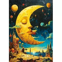 Art puzzle - Puzzle Sanje o Luni - 1 000 kosov