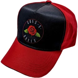 Guns N Roses Rose Kapa Red & Black UNI