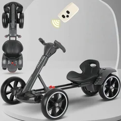Dečiji karting na akumulator Crni ( 13716 )