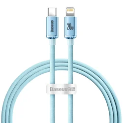 shumee USB-C Iphone Lightning kabel za hitro polnjenje 20W 1,2m moder