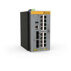 Allied Telesis AT-IE340-20GP-80 Upravljano L3 Gigabit Ethernet (10/100/1000) Podrška za napajanje putem Etherneta (PoE) Sivo