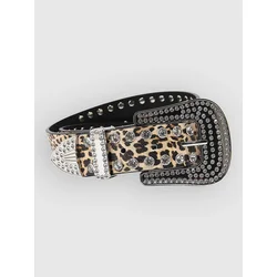 Broken Promises Leopard Lust Rhinestone Belt assorted