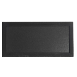 SECURIT črna kredna tabla Woody, črni okvir, 20 x 40 cm