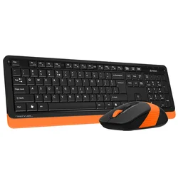 A4Tech Tastatura, Bežična, Narandžasto-crna
