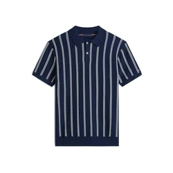 TOMMY HILFIGER Pulover mornarska/bela