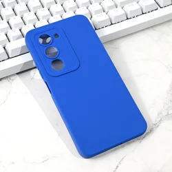 Silikonska maska za Xiaomi Redmi 15 4G 171mm Pro Camera, Plava