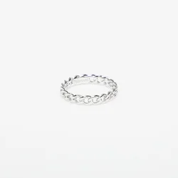 Prstan Miansai Cuban Link Ring Sterling Silver 8