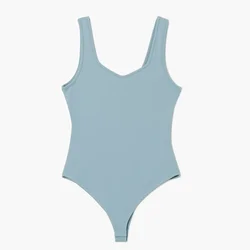 Cropp - Bodi na bretele - steel blue