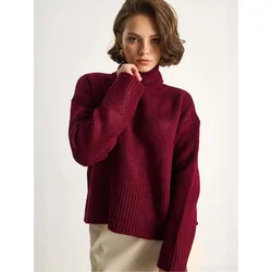 Bianco Lucci Pulover Pullover burgund