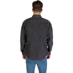 Calvin Klein Jeans Srajca CLASSIC  črn denim