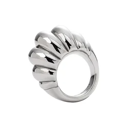 BERRIES prstan ženski srebrni Groove silver ring