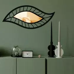 Wallity Ogledalo Ozgl513, 65x29 cm, Zlatne boje