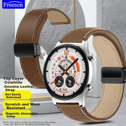 Freeson Zamenska narukvica za pametni sat za Honor Watch GS4, Smeđa (braon)