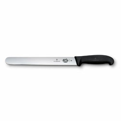 Nož za rezanje večjih kosov Victorinox 5.4203.25, ravno rezilo, 25 cm, črn