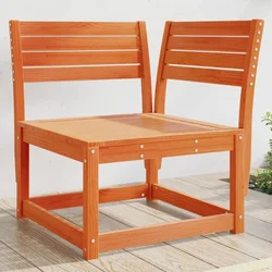 Kutna vrtna sofa voštano smeđa 73x73x78 cm od masivne borovine