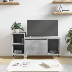 TV ormarić boja betona 100x35x55 cm od konstruiranog drva