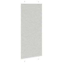 Plisirana roleta svijetlosiva 100x200 cm širina tkanine 99,4 cm