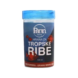 Pannpets Proteinska granu mikro hrana za ribice, 120ml