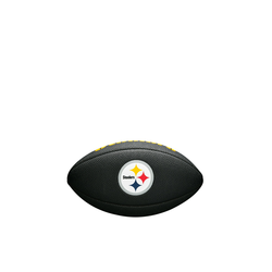 Wilson NFL TEAM LOGO MINI - STEELERS, crna