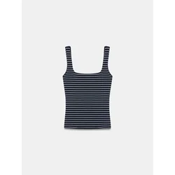 Dilvin Top marine/bela