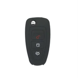 888 CAR ACCESSORIES Silikonska navlaka za ključeve crna Ford