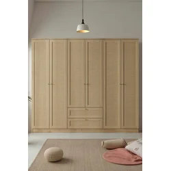 HANAH HOME Garderober Baru 6 182 Beige