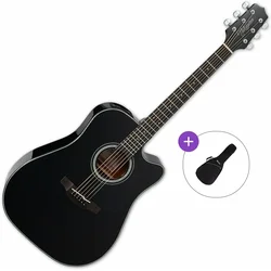 Takamine GD30CE Basic SET Black Elektroakustična dreadnought