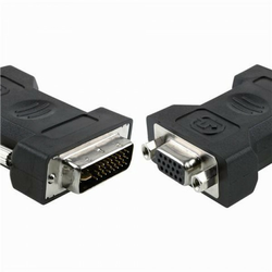 Konektor MS DVI-A to VGA , DVI-A M - VGA 15pin F RETAI