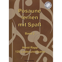 RAPP note za pozavno :POSAUNE LERNEN MIT SPAS 2 +CD