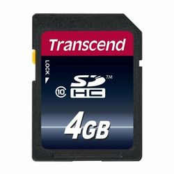 Transcend Pomnilniška kartica 4 GB SDHC (Class 10) (Premium)