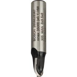 Bosch glodalo za poluokrugle kanale 8 mm, R1 4 mm, D 8 mm, L 9,2 mm, G 40 mm - 2608628367