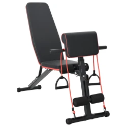 Klupa za težine Crna 131 x 41 x 100 cm Čelik s prahom premazan