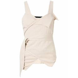 Muller Of Yoshiokubo-Cache-coeur knitted cami-women-White
