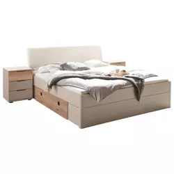 Krevet Tessona 180/200 cm , boja hrasta, kašmir